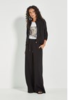 DUSTY TOP - black prin